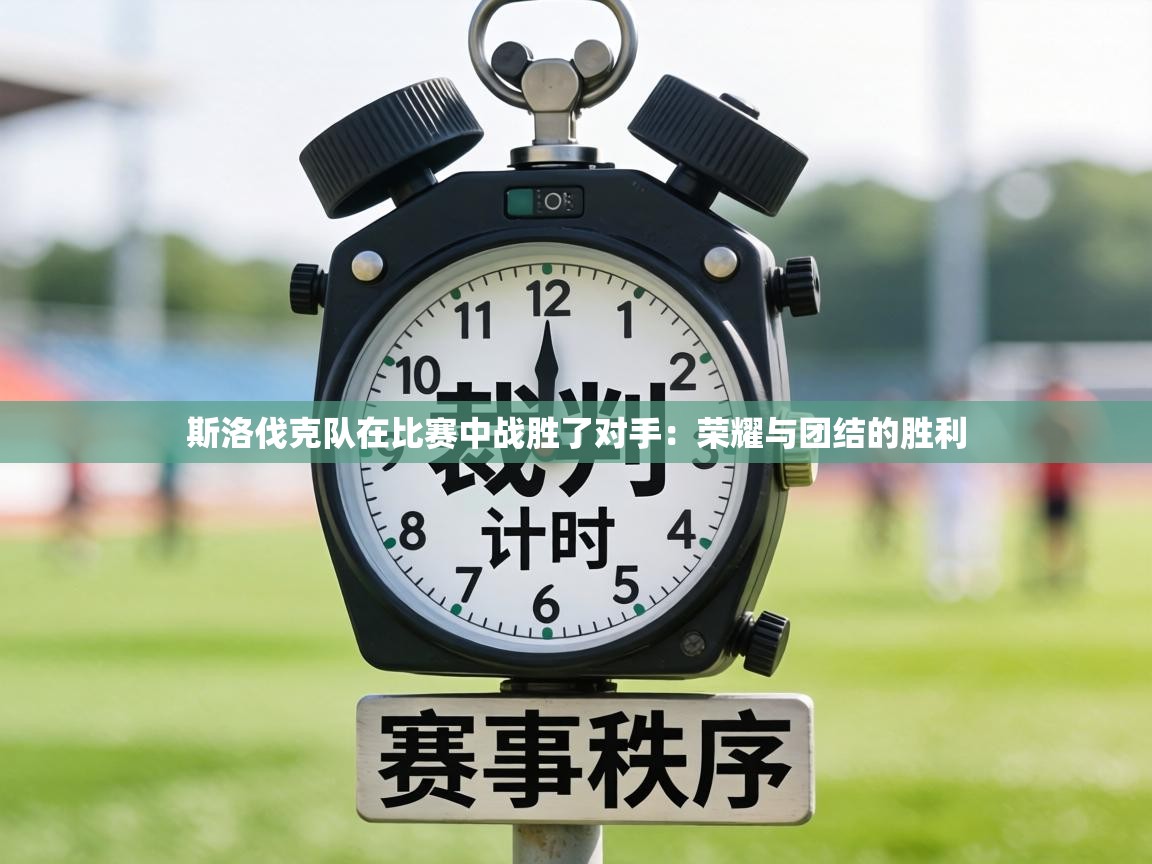 斯洛伐克队在比赛中战胜了对手:荣耀与团结的胜利 第2张